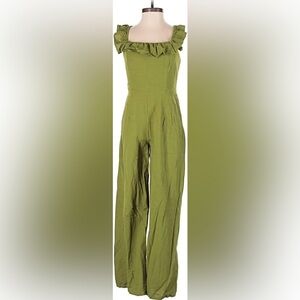 Chartreuse Green Jumpsuit